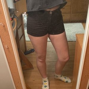 Black shorts